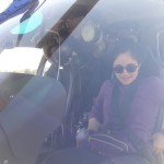 Stephanie lista para volar